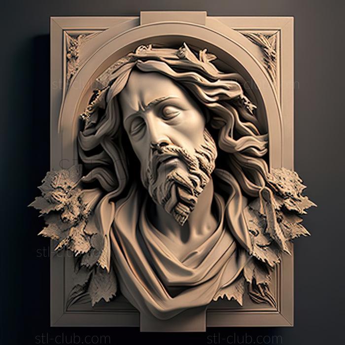 3D model st jesus (STL)